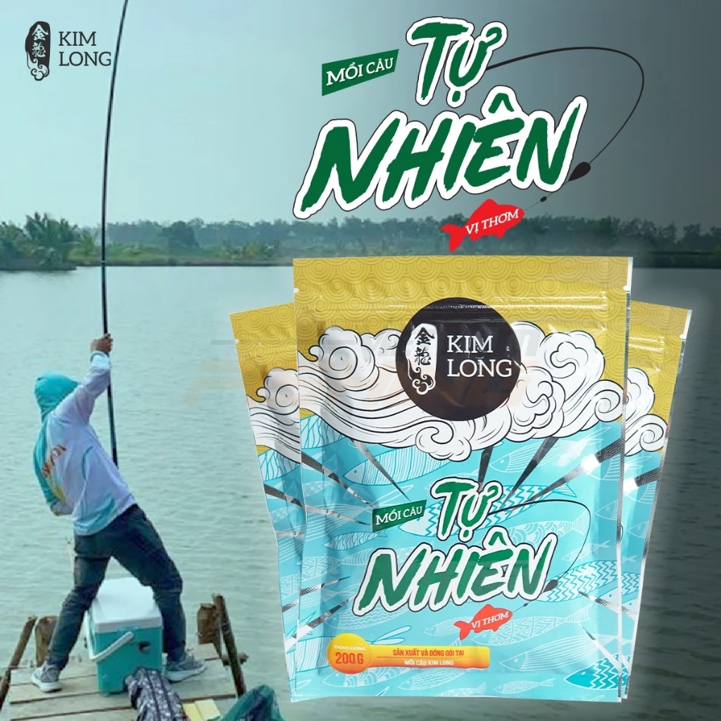 combo 2 Mồi Câu Tự Nhiên Kim Long hàng loại 1 Mồi Câu Cá Vị Thơm Vị Tanh Siêu Nhạy