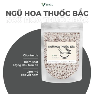 Bột Ngũ Hoa Thuốc Bắc HAGA Mặt nạ bột nguyên chất giảm nám da không đều màu