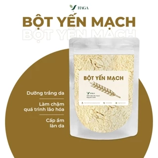 Bột yến mạch đắp mặt siêu mịn nguyên chất 100% - HAGA