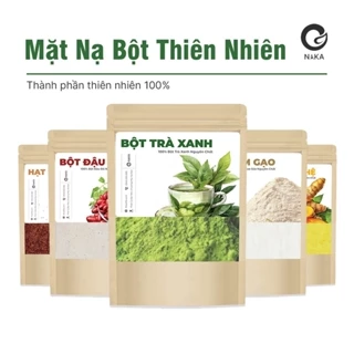 Bột mặt nạ thiên nhiên đắp mặt dưỡng da từ thiên nhiên 100% oganic - NAKA