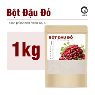 Bột đậu đỏ [ 1KG ] nguyên chất siêu mịn bột đắp mặt trắng da, tẩy TBC - NAKA