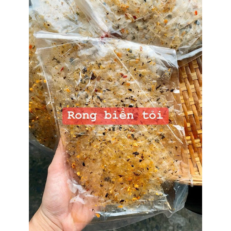 Bánh tráng rong biển tỏi giòn