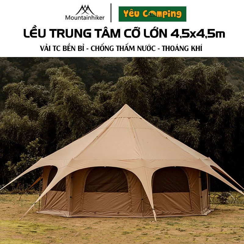 Lều trung tâm (lều rạp xiếc) chính hãng Mountainhiker mã SZK393