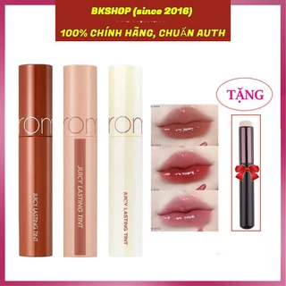 [Juicy 23 - Tặng Cọ] Son romand tint bóng Hàn Quốc Romand Juicy Lasting Tint 5.5g