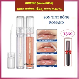 [Romand - Tặng Cọ] Son bóng romand, son romand, mịn mượt Romand Glasting Water Gloss 4.5g