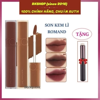 [Romand - Tặng Cọ] Son romand Kem Siêu Lì, Lên Màu Chuẩn, Mịn Môi  Romand Blur Fudge Tint 5g