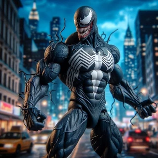 🌟GIÁ HỦY DIỆT🌟 Mô Hình Venom Full Khớp Phụ Kiện SHF Full Box