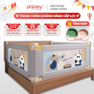 Thanh Chắn Giường Pakey - Thanh Chặn Giường Cho Bé Nâng Hạ 1 Bên Cao 105cm HÀNG CAO CẤP - Bảo Hành Trọn Đời