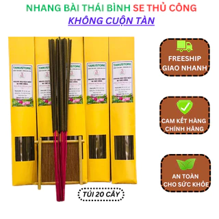 HƯƠNG (NHANG) BÀI THÁI BÌNH ĐẶC BIỆT- SE THỦ CÔNG- THƠM NGỌT, ẤM, NGẬY, ĐẬM ĐÀ LAN TỎA XA- TANUSTORE