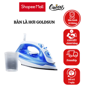 Bàn là hơi nước goldsun công suất 2000W ,BH 12 tháng