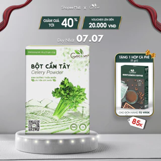 Bột cần tây nguyên chất Goce - 45g (15 gói x 3g) ST