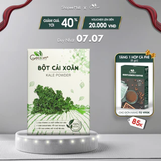 Bột cải xoăn Kale nguyên chất Goce - 60g (20 gói x 3g)