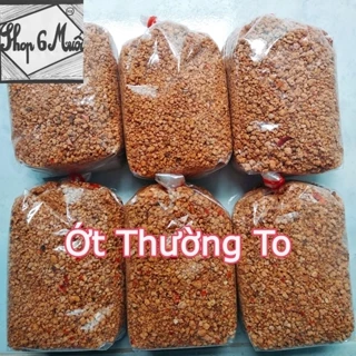 {SỈ 5KG} Muối ớt Tây Ninh Ngọc Châu loại thường hột to (chay)