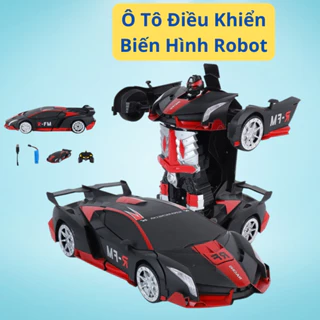 Oto điều khiển biến hình robot Ô tô điều khiển từ xa thiết kế siêu đẹp chạy quay 360 độ nhiều mẫu lựa chọn