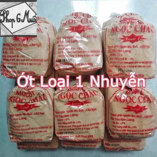 {Túi 500gr} Muối ớt Tây Ninh Ngọc Châu loại I bột nhuyễn (chay)