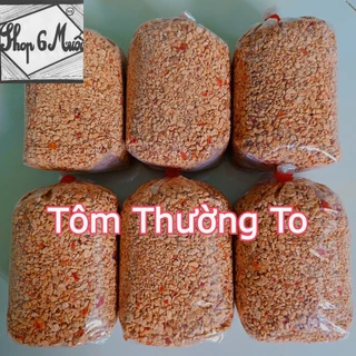 {Túi 500gr} Muối tôm Tây Ninh Ngọc Châu loại thường hột to (không chay)