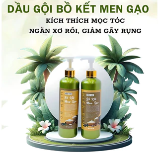 Dầu xả bồ kết men gạo giúp mái tóc mềm mượt ,giảm rụng tóc kích thích mọc tóc