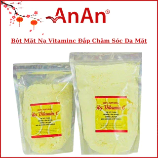 Bột Mặt Nạ Dẻo Vitamin C Đắp Mặt Nạ | Làm Trắng Sáng Da Bổ Sung Nước, Khoáng Chất Cho Da.