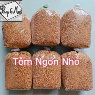 {1kg} Muối tôm Tây Ninh Ngọc Châu loại ngon hột nhỏ (không chay)