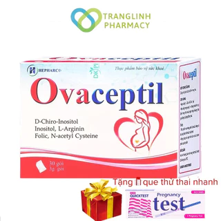 Ovaceptil Bổ trứng Tăng thụ thai Điều hoà kinh nguyệt