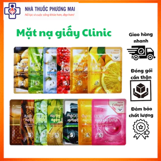 Mặt nạ giấy  3w Clinic Hàn Quốc đa dạng vị