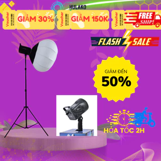 Bộ đèn chụp cầu đèn SY-̀500w  chuyên livestream, cung cấp ánh sáng DECOR phòng chân Linco- Chính Hãng HULAKO