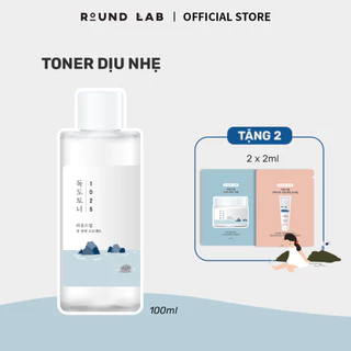 Nước hoa hồng Round Lab 1025 Dokdo Toner 100ml bổ sung độ ẩm làm dịu da