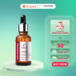 SERUM BHA 2% dành cho da dầu CHAMCOS 30ml