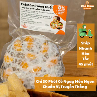 Chả Đùm Trứng Muối Đãi Tiệc Thực Phẩm Tươi Sống và Thực Phẩm Đông Lạnh Chế Biến Sẵn 600 gram - Bếp Nhà Hạnh