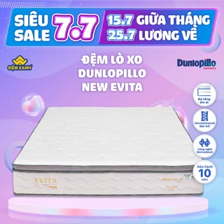 Đệm lò xo Dunlopillo New Evita dày 28cm