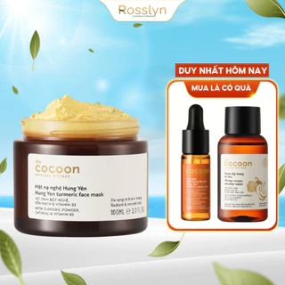 Mặt nạ nghệ Hưng Yên Cocoon giúp da rạng rỡ & mịn màng 30ml/100ml Rosslyn