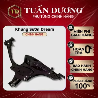 Khung Sườn Xe Dream Chính Hãng Honda Dày Dặn Chuẩn Phom Lắp Dream Thái Dream Việt Các Đời