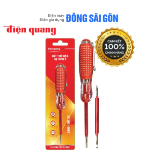 [ĐIỆN QUANG] Bút thử điện ETP03 R (2 đầu vít, 160 mm, màu đỏ)