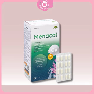 Canxi Menacal - Canxi từ tảo biển và san hô cho mẹ bầu và trẻ nhỏ (hộp 60 viên)