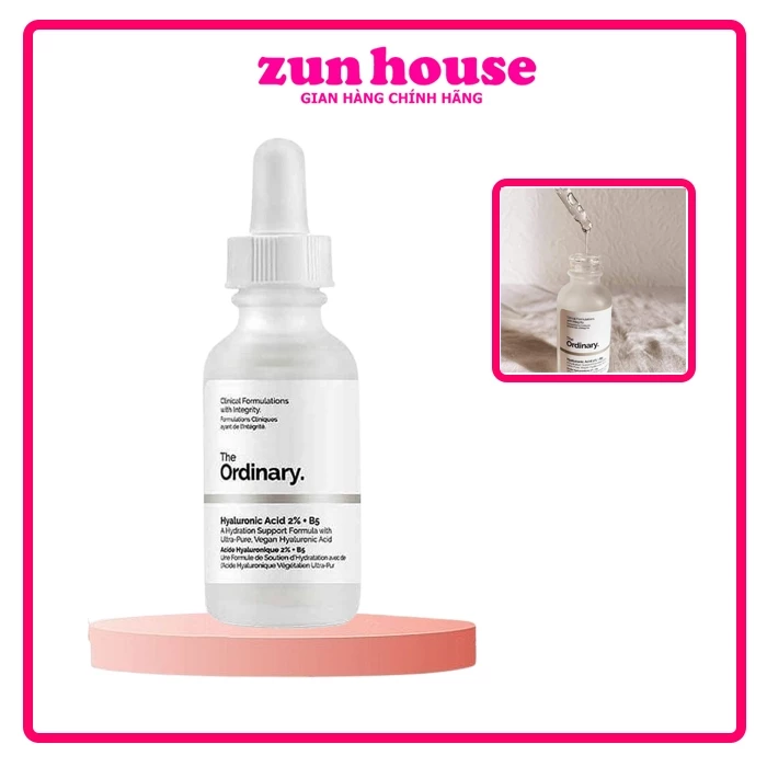 Serum The Ordinary Hyaluronic Acid 2% + B5 Tinh Chất Cấp Ẩm và Phục Hồi Da