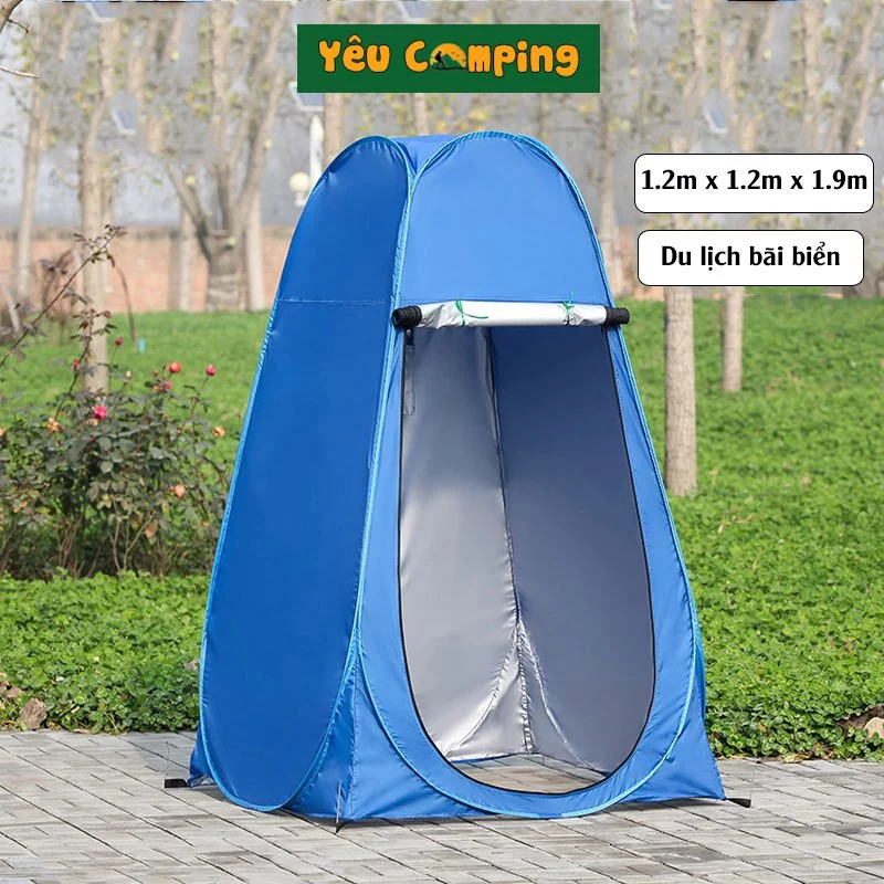 Lều thay đồ, lều vệ sinh, lều wc đa năng, phù hợp mang theo cắm trại dã ngoại