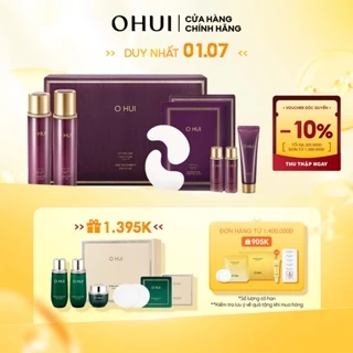 Bộ phục hồi da lão hoá 6 món OHUI Age Recovery 6pcs Special Set 375ml