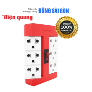 [ĐIỆN QUANG] Ổ cắm xoay 90º Điện Quang ĐQ ESK RT 63 (6 lỗ 3 chấu)