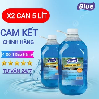 [COMBO] 2 Can Nước Rửa Kính Blue 5Lít + Chính Hãng