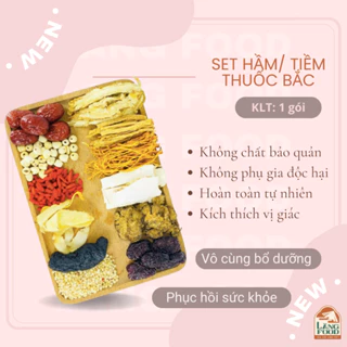 Set gà hầm thuốc bắc nguyên liệu loại đặc biệt - Làng Food