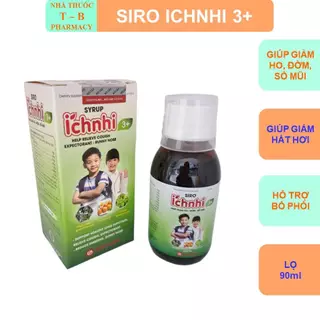 Siro Ichnhi Nam Dược giúp giảm ho đờm sổ mũi dùng cho trẻ trên 3 tuổi - Lọ 90ml