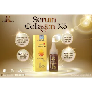 Serum Collagen X3 Đông Anh 20ml Giúp Da Hết Thâm, Ngừa Mụn, Nám, Căng Bóng Da