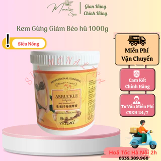 [HOT] Kem tan mỡ - Kem Gừng Giảm Béo hũ 1000g ( Siêu Nóng )