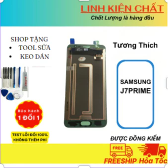 Màn Hình SAMSUNG J7 PRIME ZIN NEW  ZIN CHUẨN(Tặng kèm keo dán và bộ sửa)