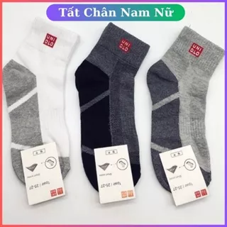 Combo 10 Đôi Tất ,Vớ Nam Cổ Ngắn, Cổ Dài U.ni Hàng Xuất Chất Liệu Nano Chống Hôi Chân