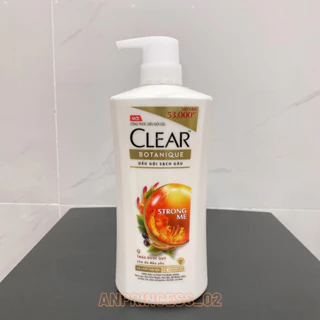 Dầu gội sạch gàu thảo dược Clear chai 630g