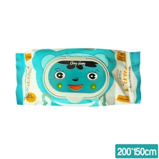 Gói 100 tờ khăn ướt Cao cấp Hàn Quốc Baby Wipes không mùi