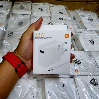 Bộ Sạc Nhanh 33W Xiaomi Cổng Type-C. Loại zin có báo sạc nhanh