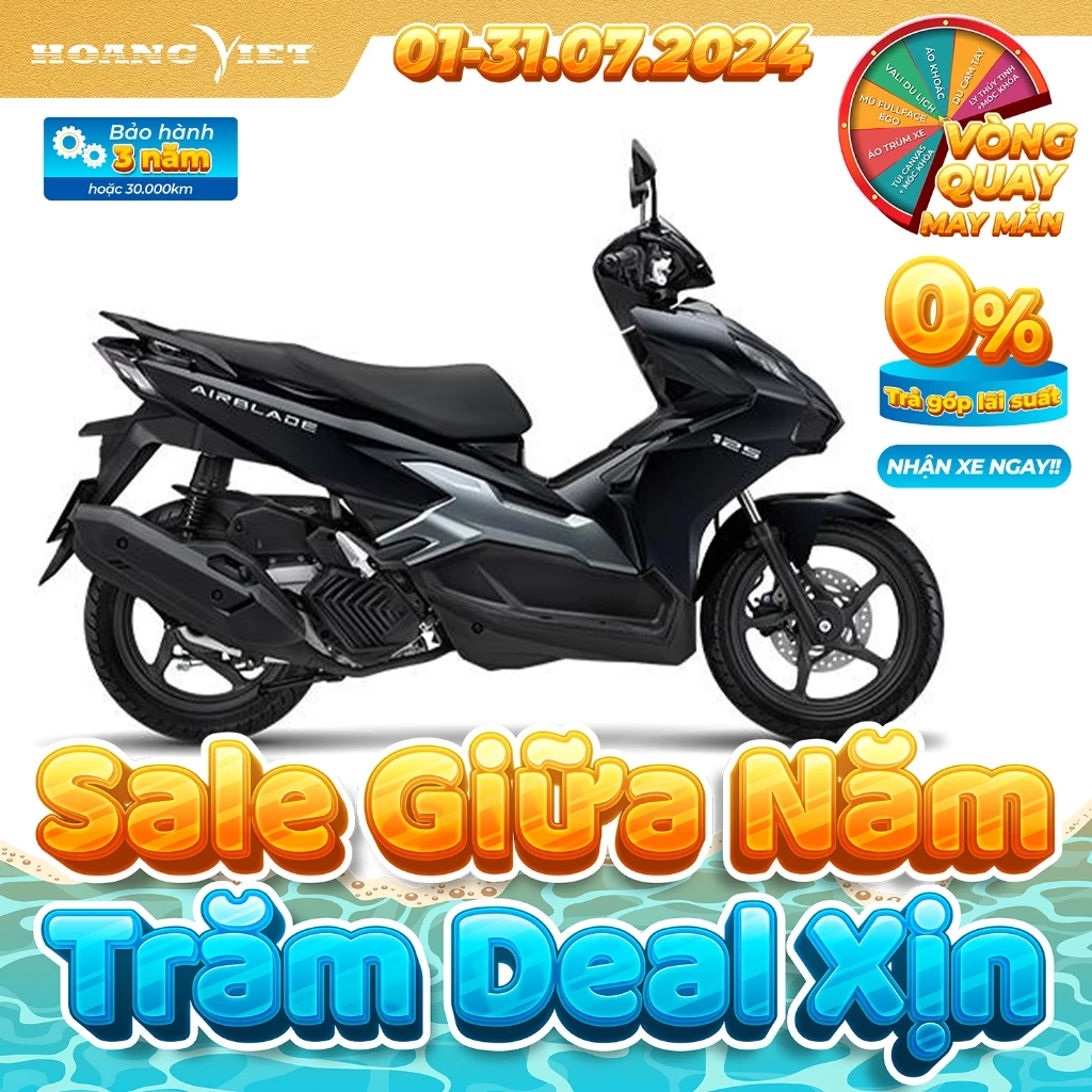 Xe Máy Honda Air Blade 125 2025 - Phiên Bản Tiêu Chuẩn