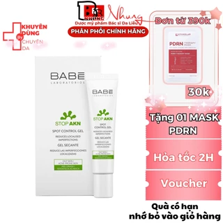 Gel chấm mụn BABÉ STOP AKN Spot Control Gel 8ml